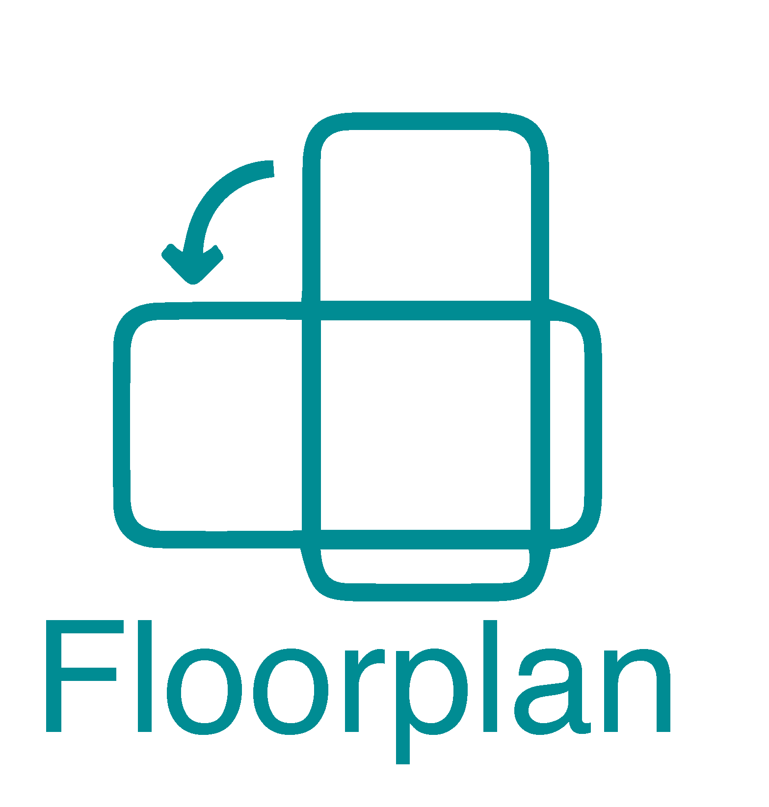 Logo tilt your phone for floorplan